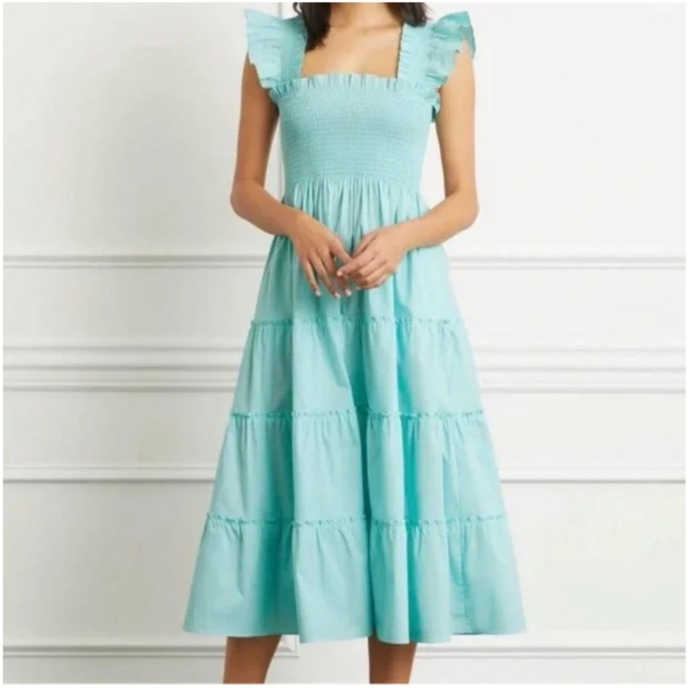 Hill House Home - Ellie Nap Dress in Teal Blue
